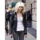 Gossip Girl Taylor Momsen Zipper Pockets Leather Jacket