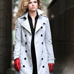 Gotham Season 2 Erin Richards Double Breasted Coat  Gotham Season 2 Erin Richards Double Breasted Coat