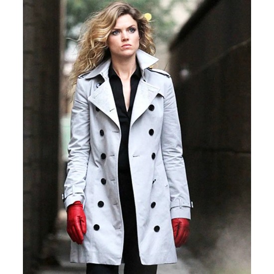 Gotham Season 2 Erin Richards Double Breasted Coat Gotham Season 2 Erin Richards Double Breasted Coat