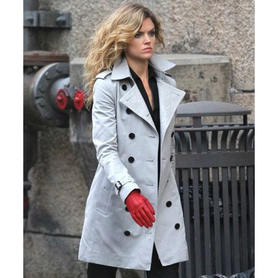 Gotham Season 2 Erin Richards Double Breasted Coat Gotham Season 2 Erin Richards Double Breasted Coat