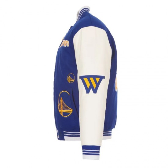 Gothic Golden State Warriors Varsity Jacket