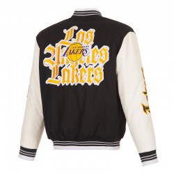 Gothic LA Lakers Varsity Jacket Gothic LA Lakers Varsity Jacket