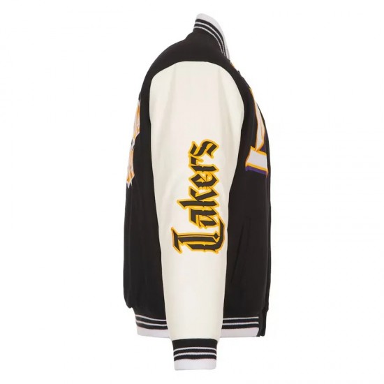 Gothic LA Lakers Varsity Jacket Gothic LA Lakers Varsity Jacket