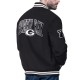 Green Bay Packers Blackout Corduroy Varsity Jacket
