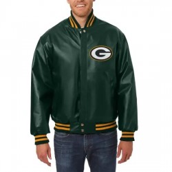 Green Bay Packers Real Leather Jacket Green Bay Packers Real Leather Jacket