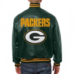 Green Bay Packers Real Leather Jacket Green Bay Packers Real Leather Jacket