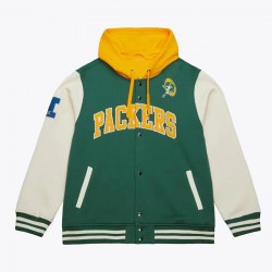 Green Bay Packers Sideline Varsity Fleece Jacket