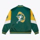 Green Bay Packers Throw It Back Heavyweight Satin Jacket