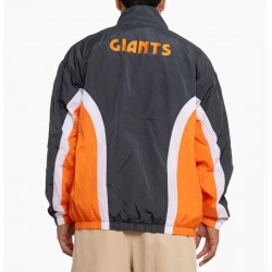 GWS Giants Charcoal Retro Track Jacket