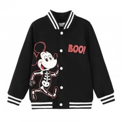 Halloween Mickey Mouse Skeleton Varsity Jacket Halloween Mickey Mouse Skeleton Varsity Jacket