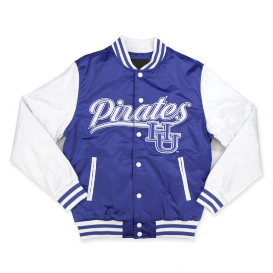 Hampton University Blue and White Jacket Hampton University Blue and White Jacket