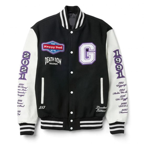 Happy Dad Death Row Varsity Jacket Happy Dad Death Row Varsity Jacket