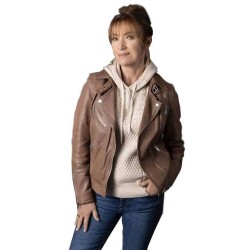 Harry Wild Jane Seymour Leather Jacket