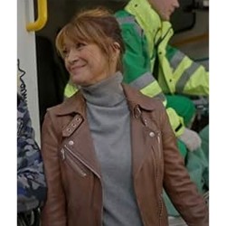 Harry Wild Jane Seymour Leather Jacket