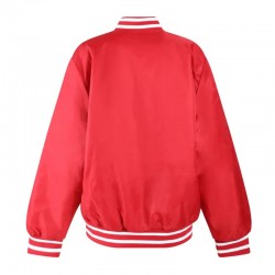 Harvard University A-Game Red Varsity Satin Jacket Harvard University A-Game Red Varsity Satin Jacket