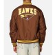 Hawthorn Hawks Team Brown Bomber Jacket