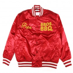 Headgear Classics Bros Bbq Red Satin Jacket