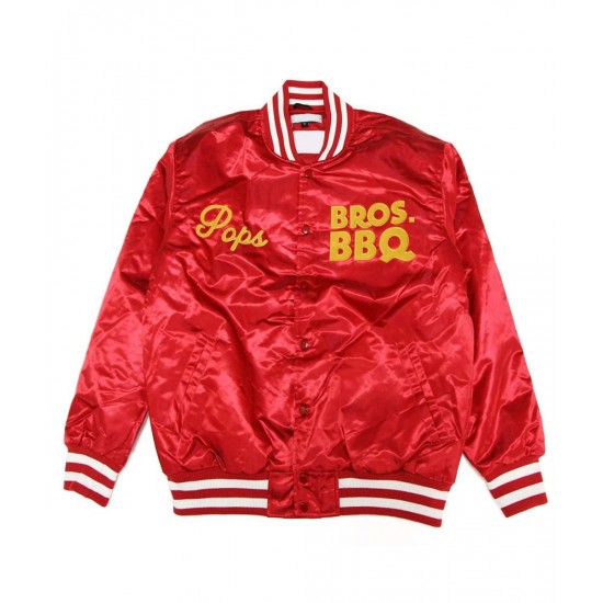 Headgear Classics Bros Bbq Red Satin Jacket Headgear Classics Bros Bbq Red Satin Jacket