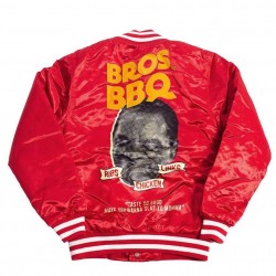 Headgear Classics Bros Bbq Red Satin Jacket Headgear Classics Bros Bbq Red Satin Jacket
