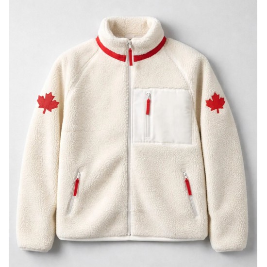 Heated Rivalry Jacket Shane Hollander Sherpa Jacket