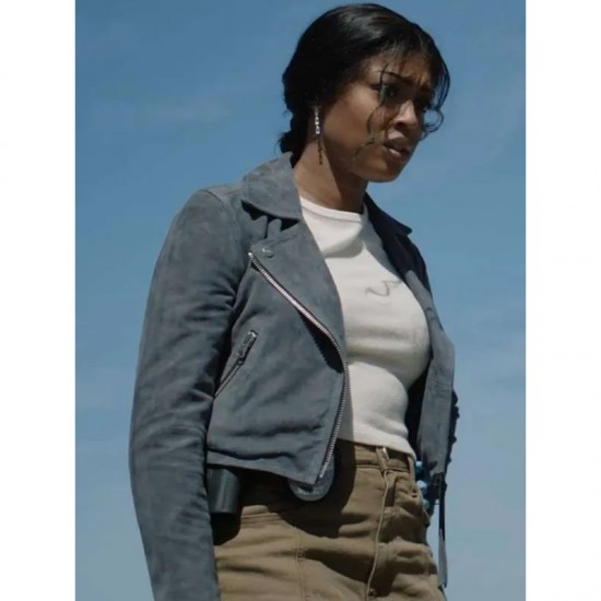 High Potential Season 2 Javicia Leslie Gray Jacket High Potential Season 2 Javicia Leslie Gray Jacket