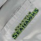 Hometown Hero Seattle Seahawks Grey Satin Jacket Hometown Hero Seattle Seahawks Grey Satin Jacket