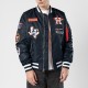 Houston Astros Full-Zip Navy Bomber Jacket
