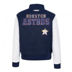 Houston Astros Game Day Classics Navy Varsity Jacket