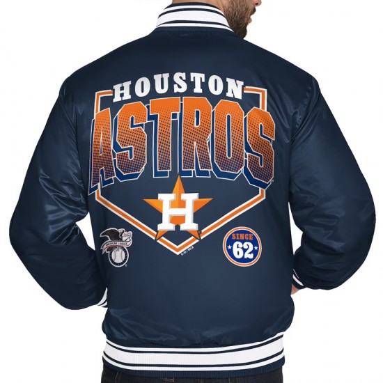 Houston Astros Home Plate Printed Graphic Jacket