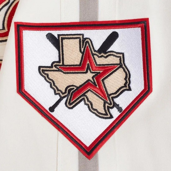 Houston Astros Logo Game Day Eggshell Jacket Houston Astros Logo Game Day Eggshell Jacket