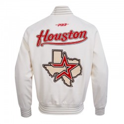 Houston Astros Logo Game Day Eggshell Jacket