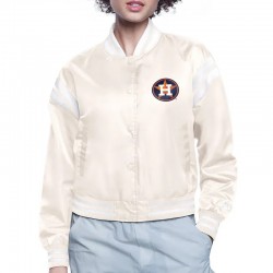 Houston Astros Printed Logo Varsity Satin Jacket Houston Astros Printed Logo Varsity Satin Jacket