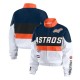 Houston Astros Racing Orange/White Full-Zip Jacket