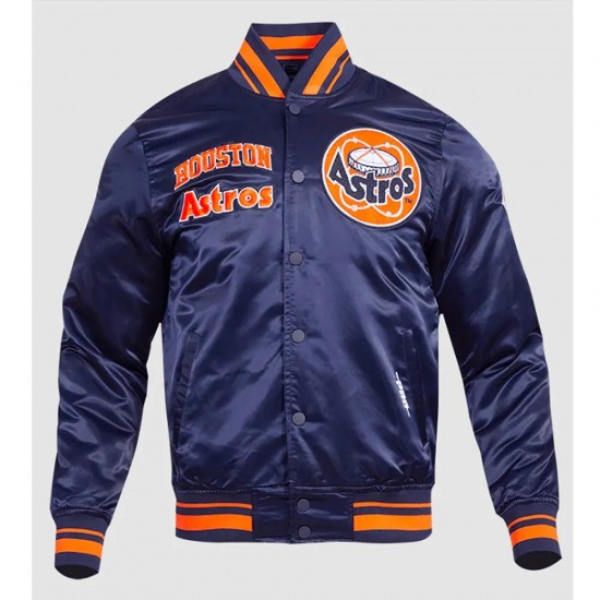 Houston Astros Retro Classic Rib Jacket Houston Astros Retro Classic Rib Jacket