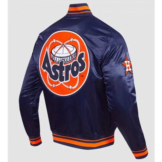 Houston Astros Retro Classic Rib Jacket Houston Astros Retro Classic Rib Jacket