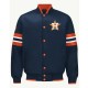 Houston Astros Scout I Navy Satin Jacket Houston Astros Scout I Navy Satin Jacket