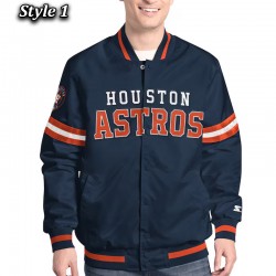 Houston Astros Varsity Scout Satin Jacket