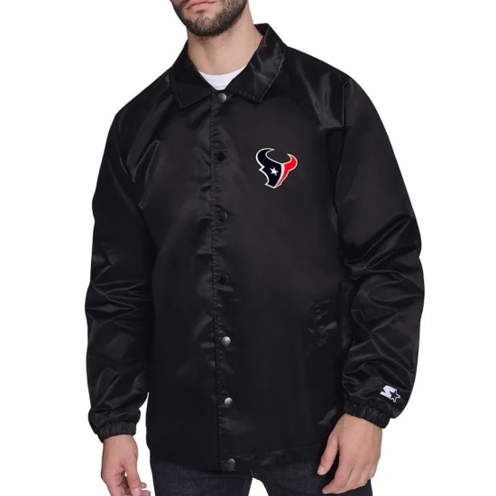 Houston Texans Retro Logo Coaches Jacket Houston Texans Retro Logo Coaches Jacket