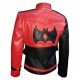 Harley Quinn Injustice 2 cosplay and Batman logo on the Back Side.