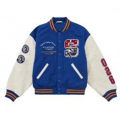 Hysteric Glamour Varsity Wool/Leather Jacket