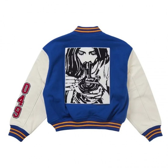 Hysteric Glamour Varsity Wool/Leather Jacket Hysteric Glamour Varsity Wool/Leather Jacket