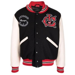 Icecream Team EU Skate Cone Wool Varsity Jacket Icecream Team EU Skate Cone Wool Varsity Jacket