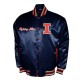 Illinois Fighting Illini Club Satin Jacket