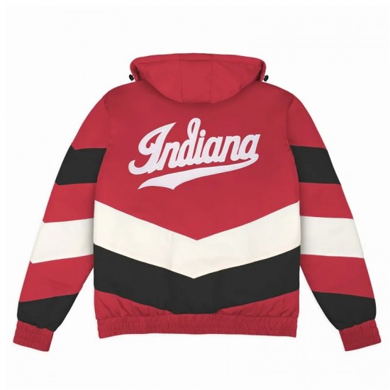 Indiana Hoosiers Gamebreaker Hooded Jacket Indiana Hoosiers Gamebreaker Hooded Jacket