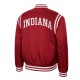 Indiana Hoosiers Teddy Red Varsity Satin Jacket Indiana Hoosiers Teddy Red Varsity Satin Jacket