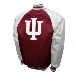 Indiana Hoosiers The Game Crimson Satin Jacket