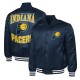 Indiana Pacers Adaptive Bold Logo Varsity Satin Jacket
