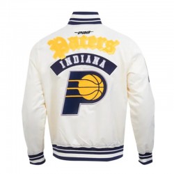 Indiana Pacers Best of Classic Rib Satin Jacket