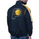Indiana Pacers Freestyle Navy Lightweight Full-Zip Jacket