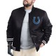 Indianapolis Colts Adaptive Team Graphic Varsity Satin Jacket Indianapolis Colts Adaptive Team Graphic Varsity Satin Jacket